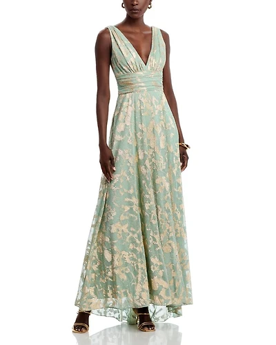 Crinkle Foil Dress - Exclusive