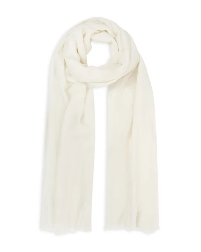 Heidi Plain Wool & Cashmere Lightweight Scarf