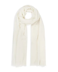 Heidi Plain Wool & Cashmere Lightweight Scarf