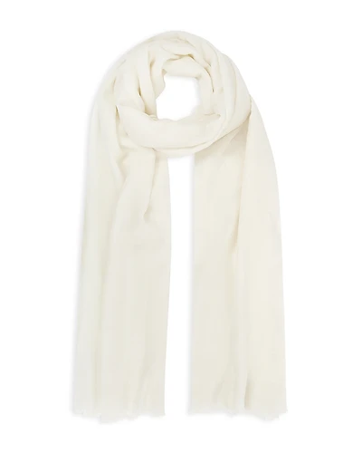 Reiss Heidi Plain Wool-Blend Lightweight Scarf