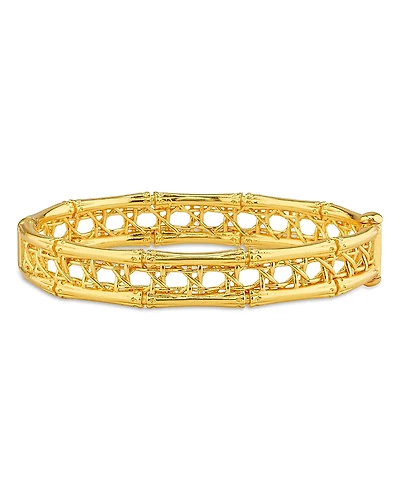 Capucine De Wulf Veranda Caning Bangle Bracelet