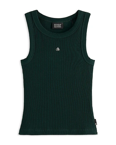 Scotch & Soda Girls' Ribbed Tank Top - Little Kid