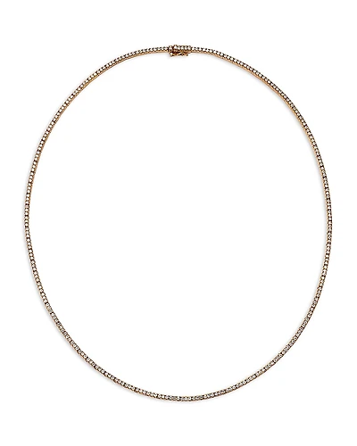 Bloomingdale's Fine Collection Diamond Tennis Necklace