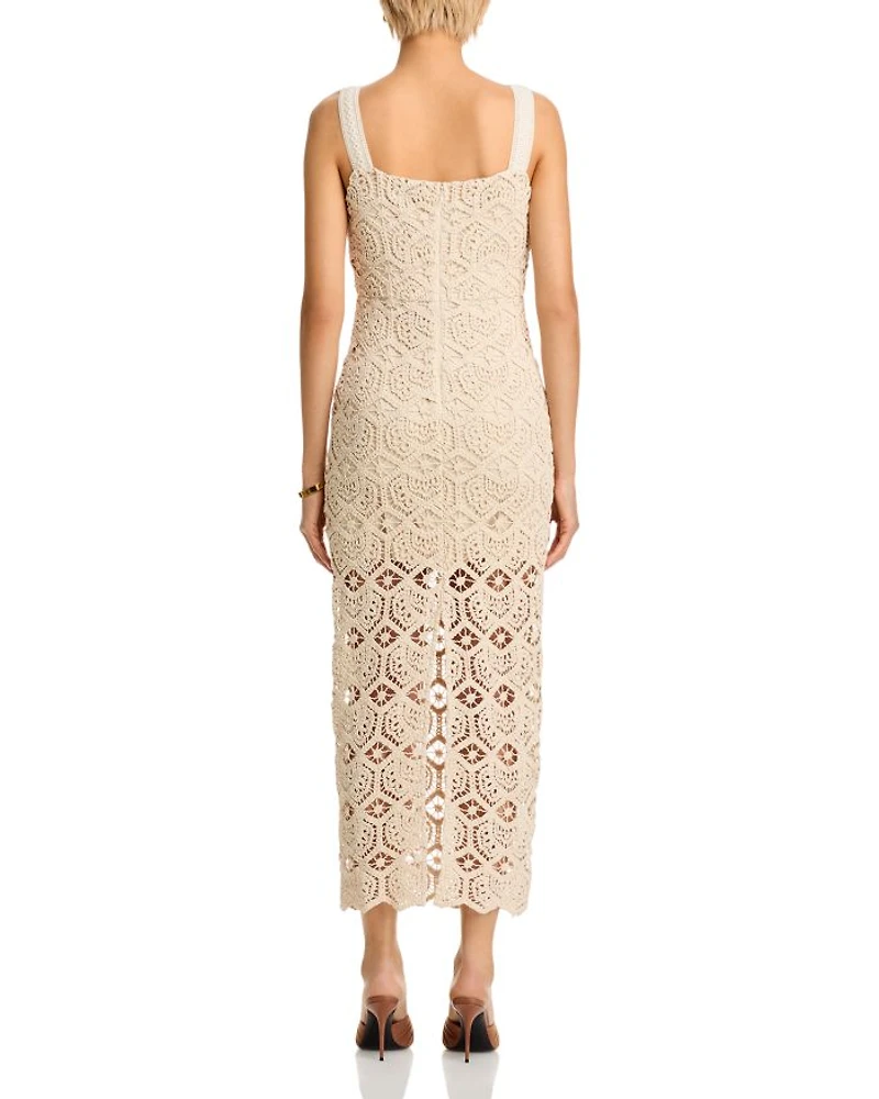 Crochet Tank Dress - Exclusive