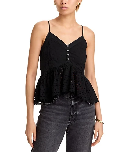 Button Front Cami Top - Exclusive