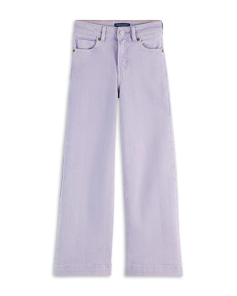 Scotch & Soda Girls' The Wave Wide Leg Jeans - Little Kid, Big Kid