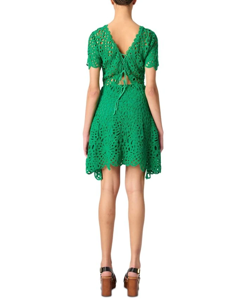 Short Crochet Dress