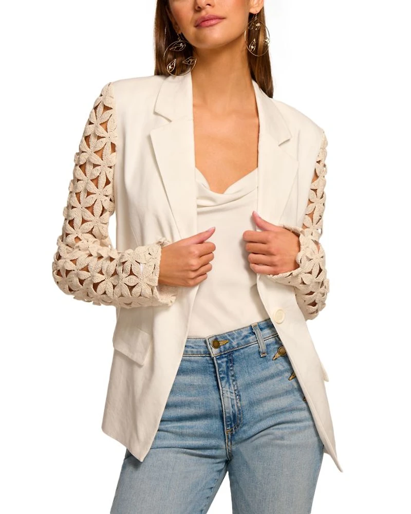 Kelsey Crochet Sleeve Jacket