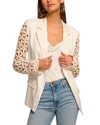 Kelsey Crochet Sleeve Jacket