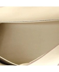 Kelly 28 Handbag Light Epsom with Palladium Hardware