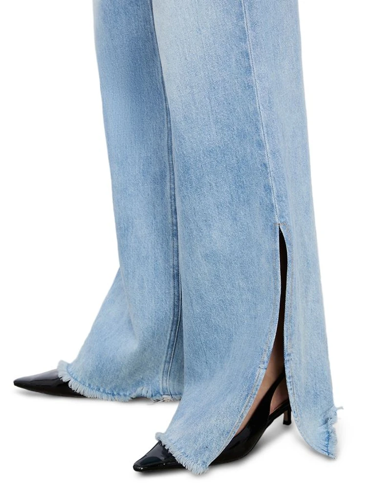 Weezy High Rise Straight Jeans Gemma Light Blue