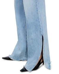 Weezy High Rise Straight Jeans Gemma Light Blue