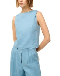Boa Linen Top