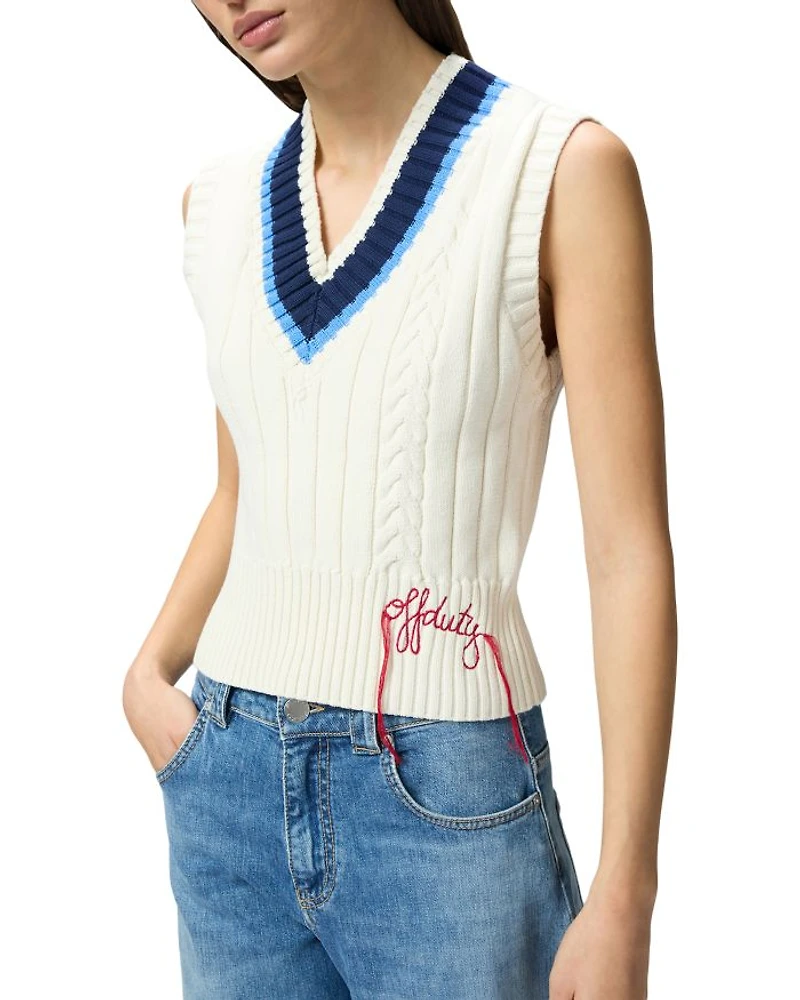 Gariglione Varsity Sweater Vest