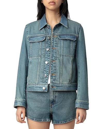 Zadig & Voltaire Kioky Denim Jacket