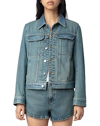 Zadig & Voltaire Kioky Denim Jacket