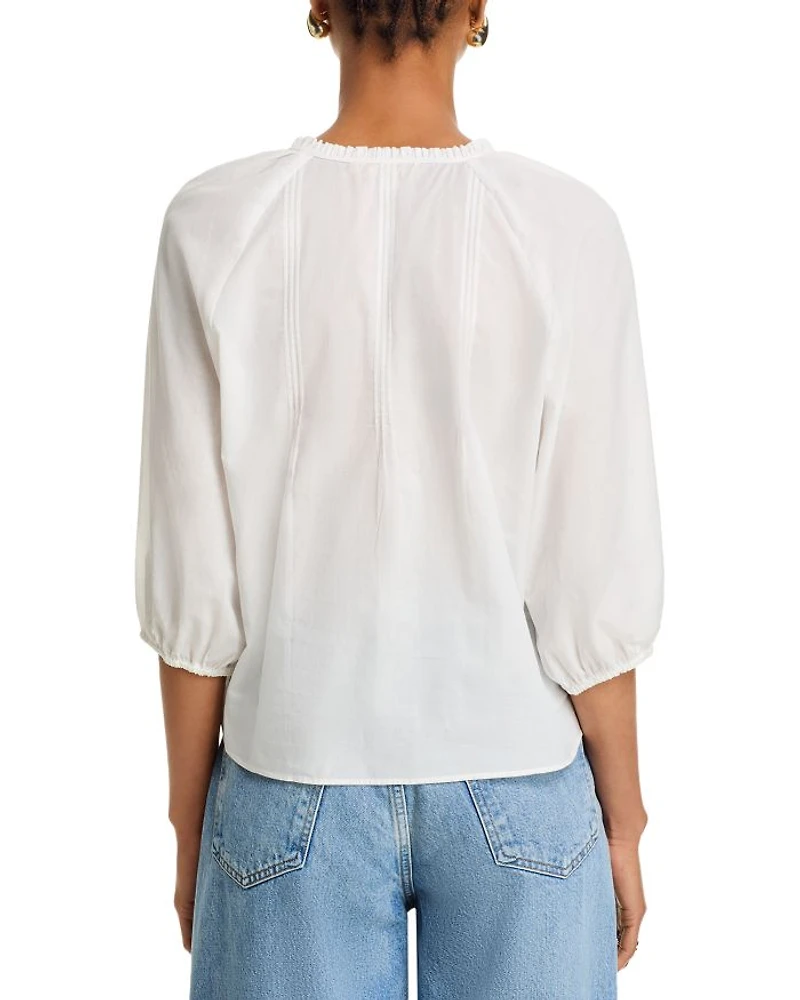 Maisy Pintuck Blouse
