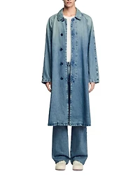 Long Denim Coat