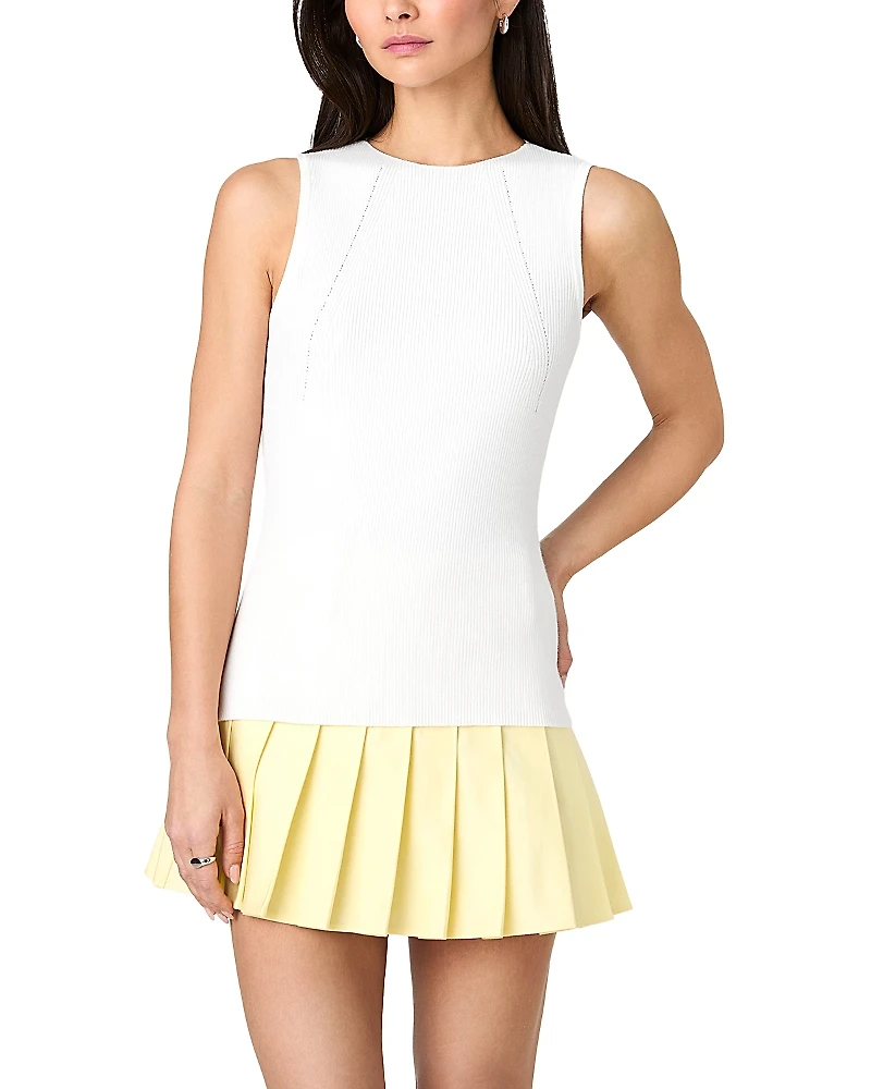 French Connection Mozza Rib Tank Top