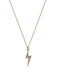 Bloomingdale's Fine Collection Diamond Lightning Bolt Pendant Necklace