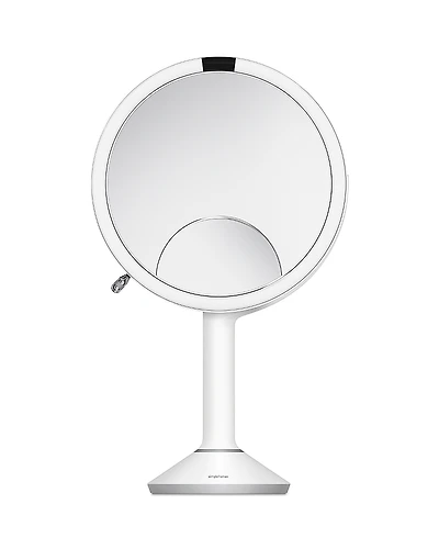 10 Sensor Makeup Mirror, Trio Magnification & Adjustable Brightness