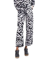 Busayo Kolade Printed Wide Leg Pants