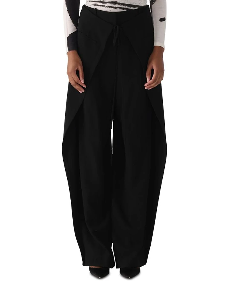 Straight Overlap Pants