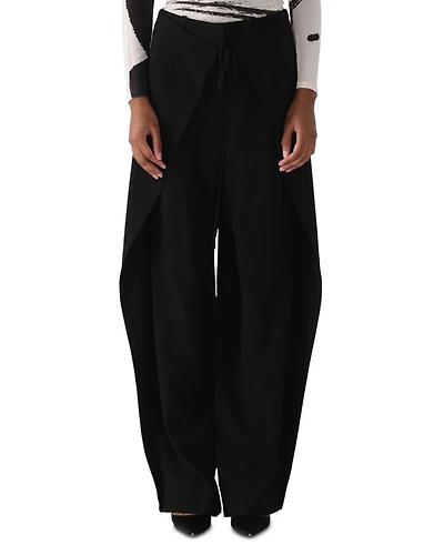 Straight Overlap Pants