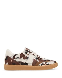 Women's Notice Stitch Leopard Print Sneakers