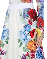 Earla High Rise Flare Skirt