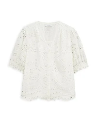 Chiara Eyelet Blouse