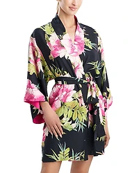 Natori Sonomi Floral Wrap Robe