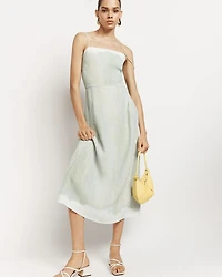 Painted Pastel Board Midi Dress