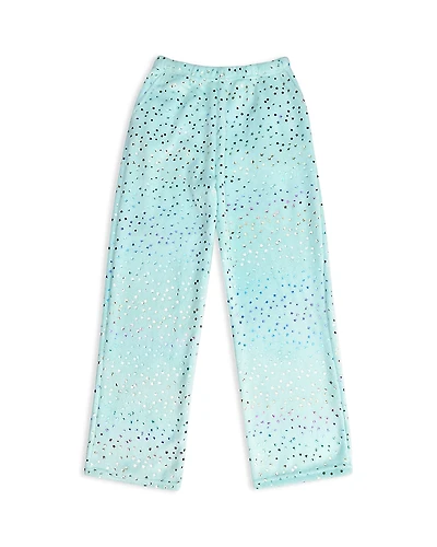 Iscream Girls' Foil Stars Plush Pants - Big Kid