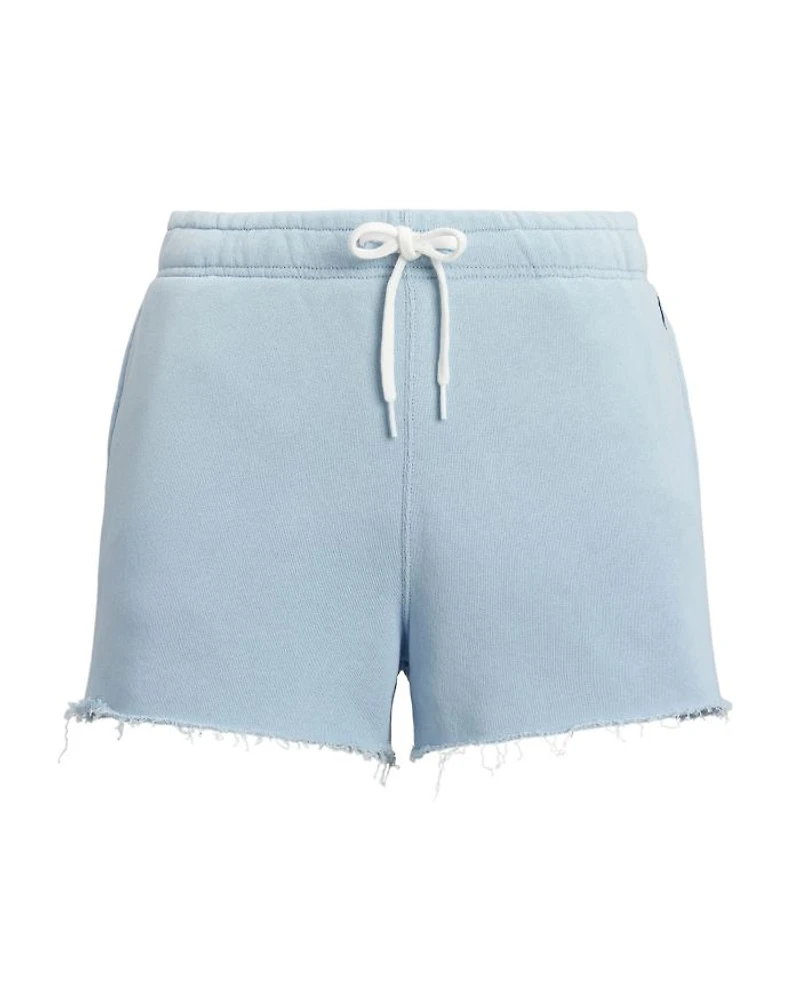 Lightweight Fleece Drawstring Shorts