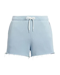 Lightweight Fleece Drawstring Shorts