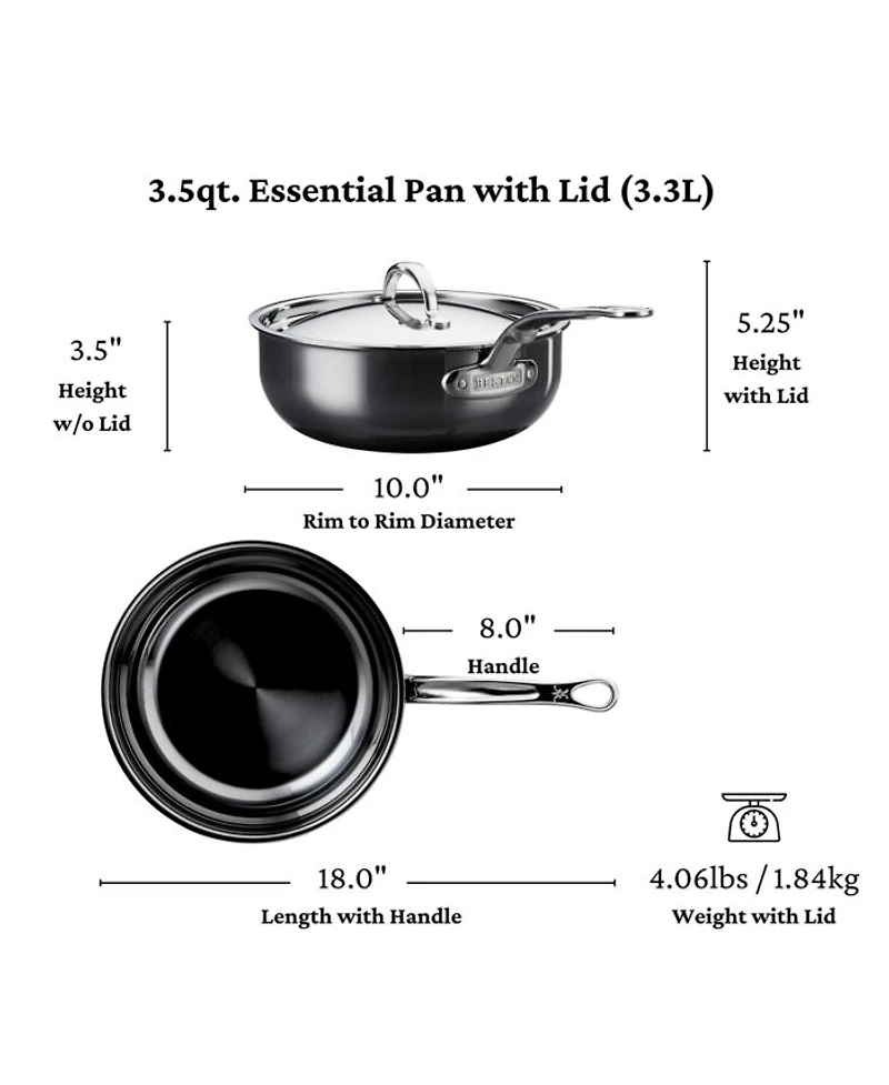 NanoBond® Molecular Titanium 3.5qt Essential Pan with Lid