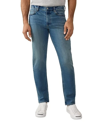 Slim Fit Stretch Terry Jeans Storm Harbor Blue