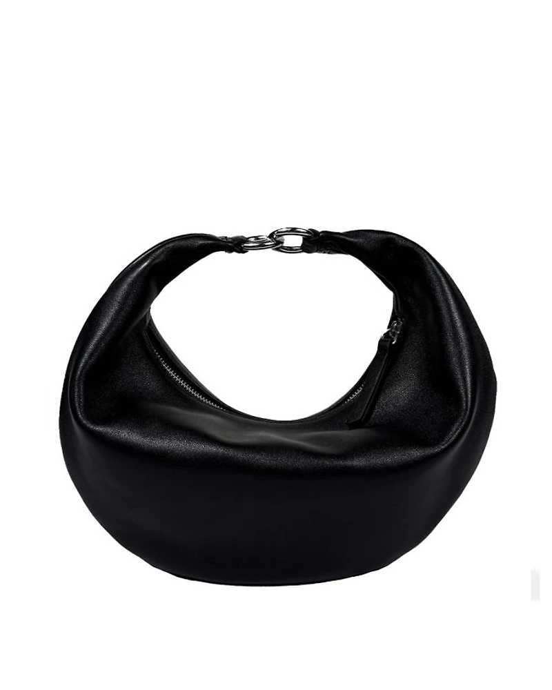 3-in-1 Small Convertible Hobo Crescent Ring Bag