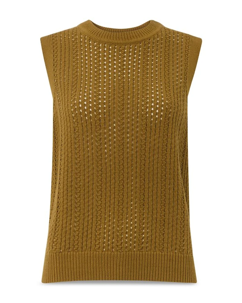 Pointelle Knit Tank