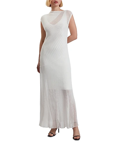 Ted Baker Celyina Textured Knit Midi Dress