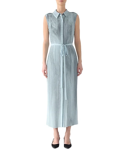 Jason Wu Collection Pleated Georgette Sleeveless Dress