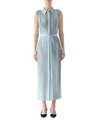 Jason Wu Collection Pleated Georgette Sleeveless Dress