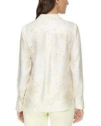 Scottie Silk Blouse