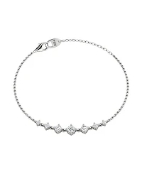 Vrai Petite Linked Tennis Bracelet - Round Brilliant Lab Created Diamonds