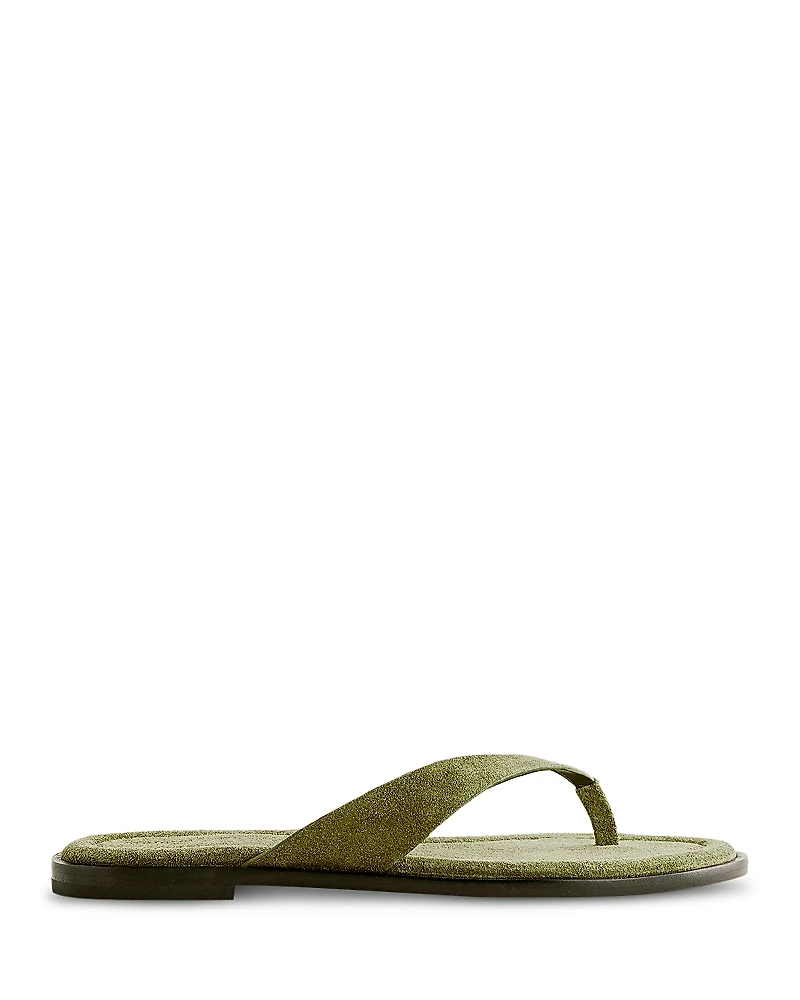 Reformation Women's Jessie Leather Thong Sandals