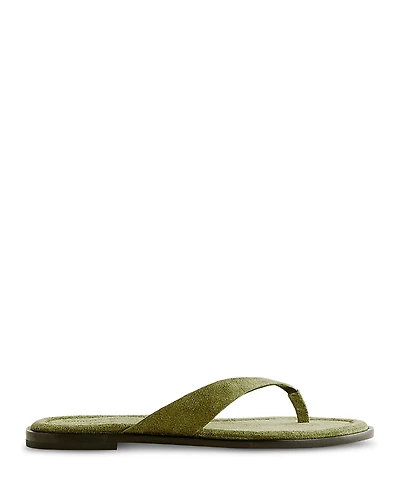 Reformation Women's Jessie Leather Thong Sandals