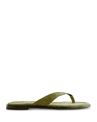 Reformation Women's Jessie Leather Thong Sandals