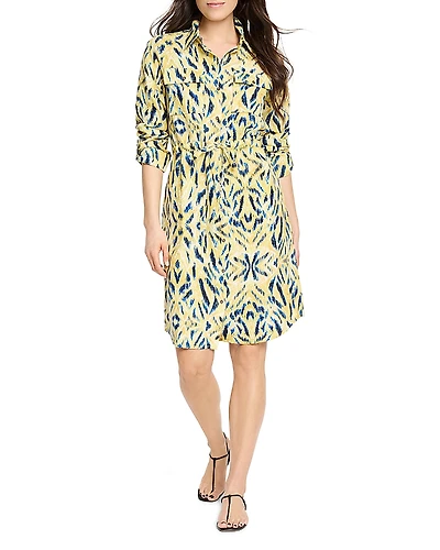 Nic+Zoe Sunny Skies Sydney Shirt Dress