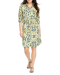 Nic+Zoe Sunny Skies Sydney Shirt Dress